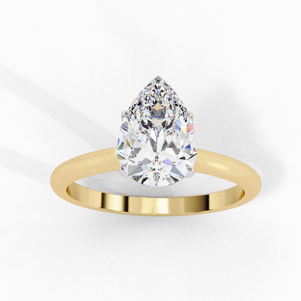 Sovereign Pear Solitaire