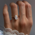 Pear Cut Bypass Solitaire
