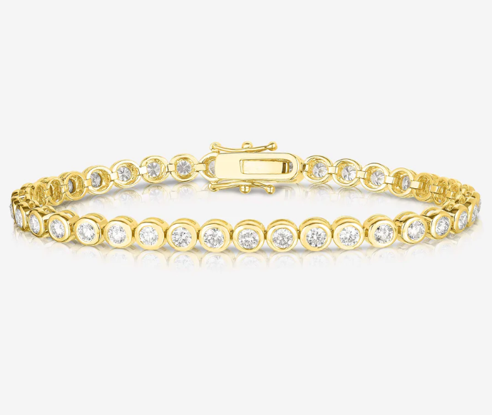 Luxe Bezel Diamond Bracelet